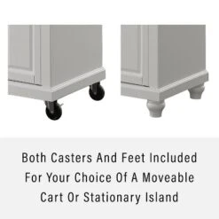 Cambridge Natural Wood Top Kitchen Island White - Crosley -Furniture Specialty Store GUEST f54448cd bac2 4d89 afc3 1dd05329eb3b