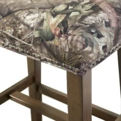 Walt Backless Barstool Wood Camo - Linon -Furniture Specialty Store GUEST f583abf1 7e13 485a ad42 b01f3dbf8f9c