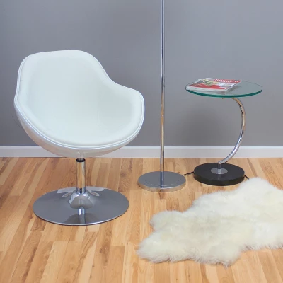 C Table Black/Chrome - Lumisource 3 C Table Black/Chrome - Lumisource