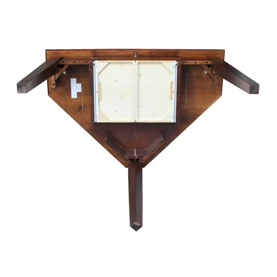 Corner Computer Desk - International Concepts 7 Corner Computer Desk - International Concepts - Image 5