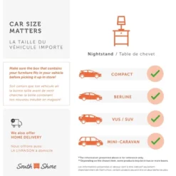 Holland 1 Drawer Nightstand - South Shore -Furniture Specialty Store GUEST f6423f43 2ffe 4f34 95b9 ca5103577691