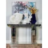 Glam Wood Console Table Silver - Olivia & May -Furniture Specialty Store GUEST f66b2675 6171 44b0 87f4 305024a8bcaf