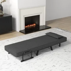 Costway Folding 5 Position Convertible Sleeper Bed Armchair Lounge Couch W/ Pillow 22 Costway Folding 5 Position Convertible Sleeper Bed Armchair Lounge Couch W/ Pillow -Furniture Specialty Store GUEST f7059c04 c9f9 476c bf45 c31826d8902e