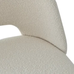 Set Of 4 Edwin Upholstered Faux Shearling Side Chair Black Legs -The Pop Maison -Furniture Specialty Store GUEST f8006809 060c 4fbe bd9a cc9dbc5112bb