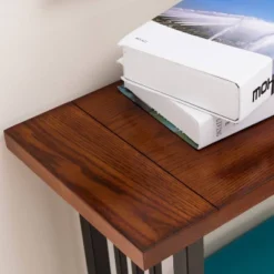 Ironcraft Hall Stand - Mission Oak - Leick Home -Furniture Specialty Store GUEST f8a3a0e7 f7c2 436e 8793 f622ce79ac0d