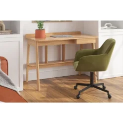 Inmod Wyatt Velvet Office Chair