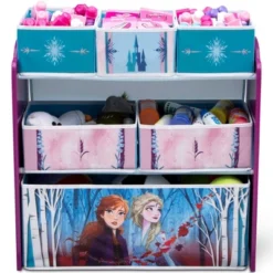 Disney Princess Disney Frozen 2 Design And Store 6 Bin Toy Organizer - Delta Children -Furniture Specialty Store GUEST f911f281 c5dc 43ed bf42 4129759a7ef1