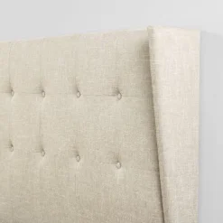 Full Athena Wingback Platform Bed Frame Light Beige - Zinus -Furniture Specialty Store GUEST f9bc2592 3ff3 4046 aeb7 a6ef6b55a254