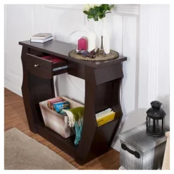 Coralli Modern Cut Out Sofa Table Walnut - HOMES: Inside + Out -Furniture Specialty Store GUEST f9c478df 15ce 433d 8b2e 98251210e8f9