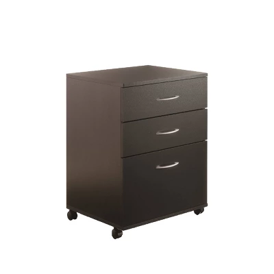 Essentials 3 Drawer Rolling Filing Cabinet - Nexera 6 Essentials 3 Drawer Rolling Filing Cabinet - Nexera - Image 4