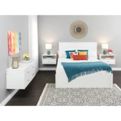 Floating 1 Drawer Nightstand With Open Shelf - Prepac -Furniture Specialty Store GUEST fa259f87 700f 4087 b267 82d1b1cb62b7