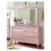 Arehart Contemporary Mirror Trim Dresser And Camelback Mirror Set Rose Pink - HOMES: Inside + Out -Furniture Specialty Store GUEST fa6cb170 a683 41d8 939f d831dd06938e