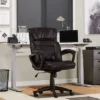 Style Hannah Office Chair Bonded Leather Comfort - Serta
