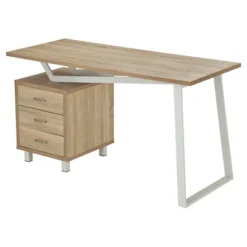 Modern Design Computer Desk With Storage Sand Stone - Techni Mobili -Furniture Specialty Store GUEST fab287ba 1f1b 43b4 b767 635866229cec