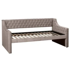 Twin Jaylen Upholstered Daybed Silver Fabric - Hillsdale Furniture -Furniture Specialty Store GUEST fab6a371 1461 48bc 94a9 6a44070d24d6