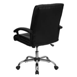 Flash Furniture Mid-Back Black LeatherSoft Swivel Manager's Office Chair With Arms -Furniture Specialty Store GUEST fb3aac87 11d7 44a5 a3c0 6ca5bda0d555