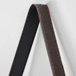 33" Round Metal And Wood Hanging Wall Shelf Brown - American Art Decor -Furniture Specialty Store GUEST fc44d395 8eba 47e7 adaf 501856eea8c6