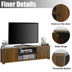 Costway TV Stand For TV's Up To 65'' W/Storage Cabinets & Shelves -Furniture Specialty Store GUEST fd1422c4 6fb7 4136 b396 e4759e95cbbc