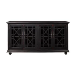 Cassandra 63" TV Stand Antique Black - Martin Svensson Home -Furniture Specialty Store GUEST fe4a2f7d dc5d 4061 8248 a72d0035df7c