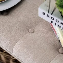 Wixam Tufted Bench Beige/Brown - HOMES: Inside + Out 13 Wixam Tufted Bench Beige/Brown - HOMES: Inside + Out -Furniture Specialty Store GUEST fe53fa1e c1e7 4722 b21c 87659c21db6d