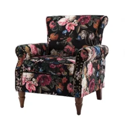 Araceli Traditional Comfy Floral Livingroom Armchair | ARTFUL LIVING DESIGN -Furniture Specialty Store GUEST fe6e540d e008 447c 9e52 bb96bb63cca1