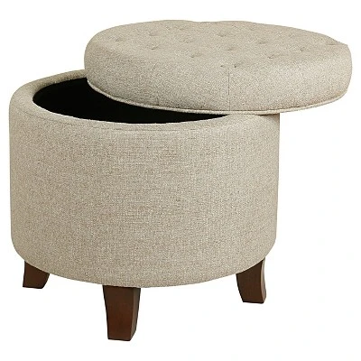 Boho Tufted Storage Ottoman - HomePop 4 Boho Tufted Storage Ottoman - HomePop - Image 2