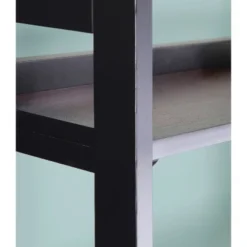 59.84" Calum 5 Shelf Bookshelf Black Cherry - Linon -Furniture Specialty Store GUEST fee60879 8edc 4e82 94fa 4a7245bef7fa