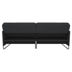 Prescott Convertible Futon Gray Linen - Room & Joy -Furniture Specialty Store GUEST ff672704 34e2 4077 ba74 9dca5fbc5149