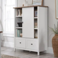 Cottage Road Storage Cabinet With File Drawers White - Sauder -Furniture Specialty Store GUEST ff771fc6 2672 44b6 bb8e 02663f738e9f